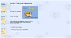 Desktop Screenshot of gurami-raetsel.de